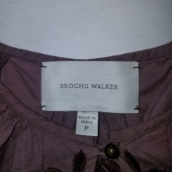 NEW Brochu Walker | Embroidery Boho‎ Top, size P - Picture 9 of 10
